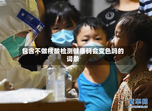 包含不做核酸检测健康码会变色吗的词条