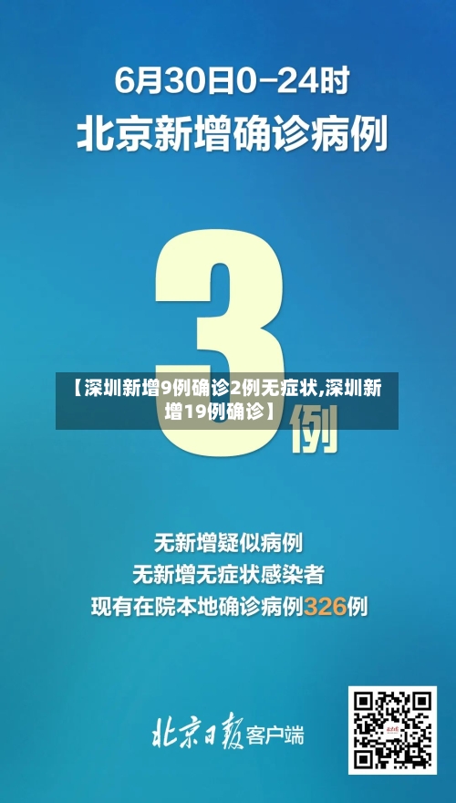 【深圳新增9例确诊2例无症状,深圳新增19例确诊】